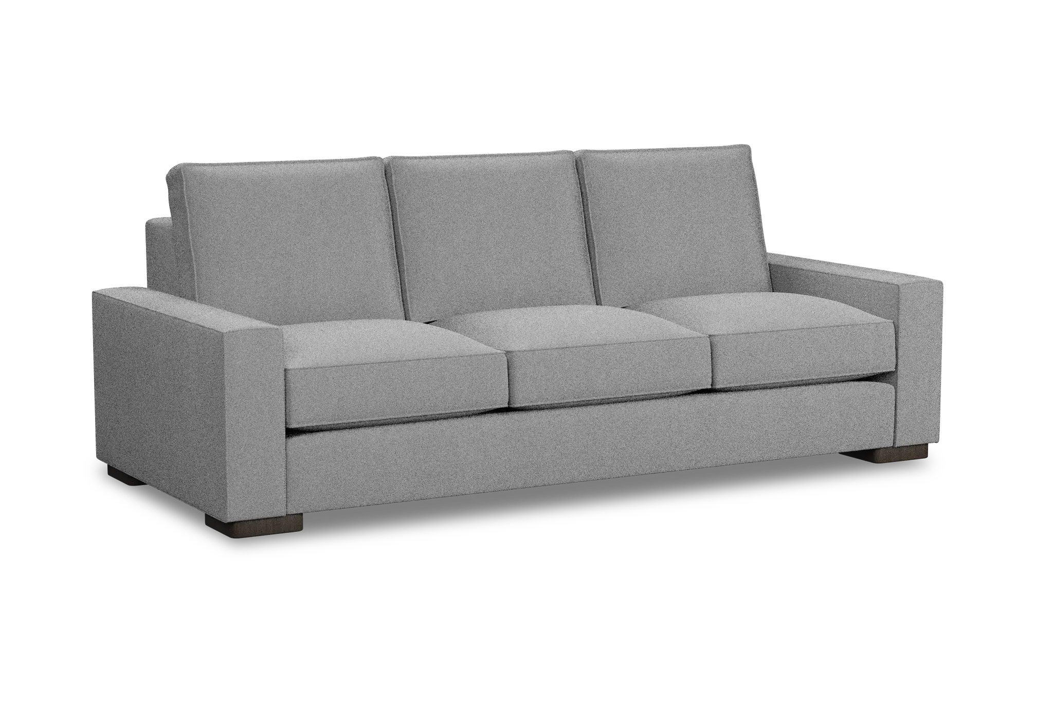 Edgewater Delray Light Gray 96" Sofa W/ 3 Cushions Edgewater Delray Light Gray 96" Sofa W/ 3 Cushions