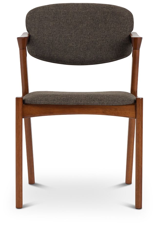 Vieste Gray Upholstered Side Chair