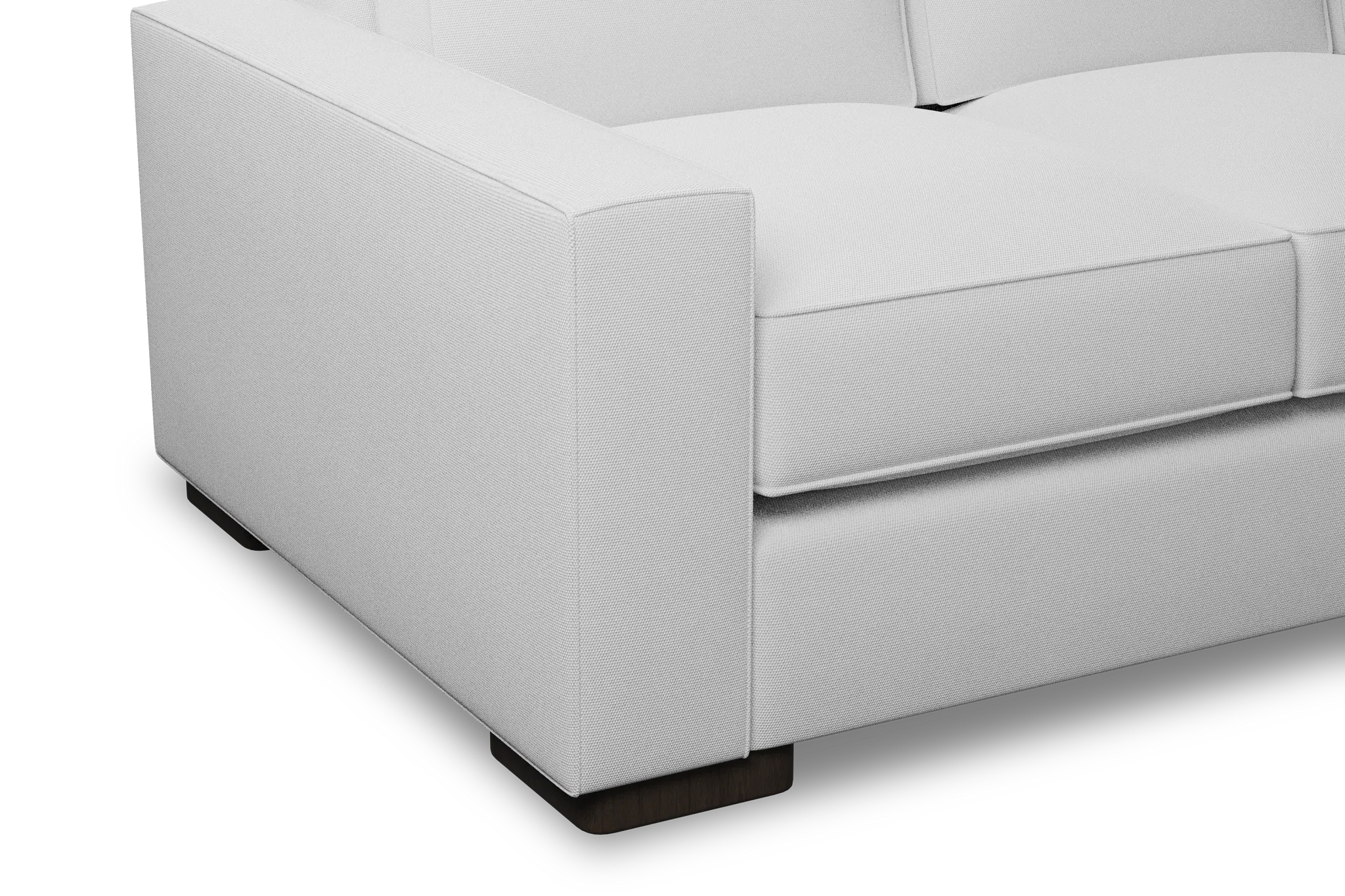 Edgewater Peyton White 84" Sofa W/ 3 Cushions