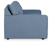 Hudson Blue Fabric Loveseat