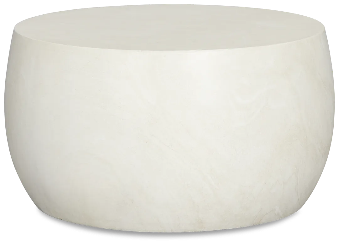 Tai Light Beige Round Coffee Table