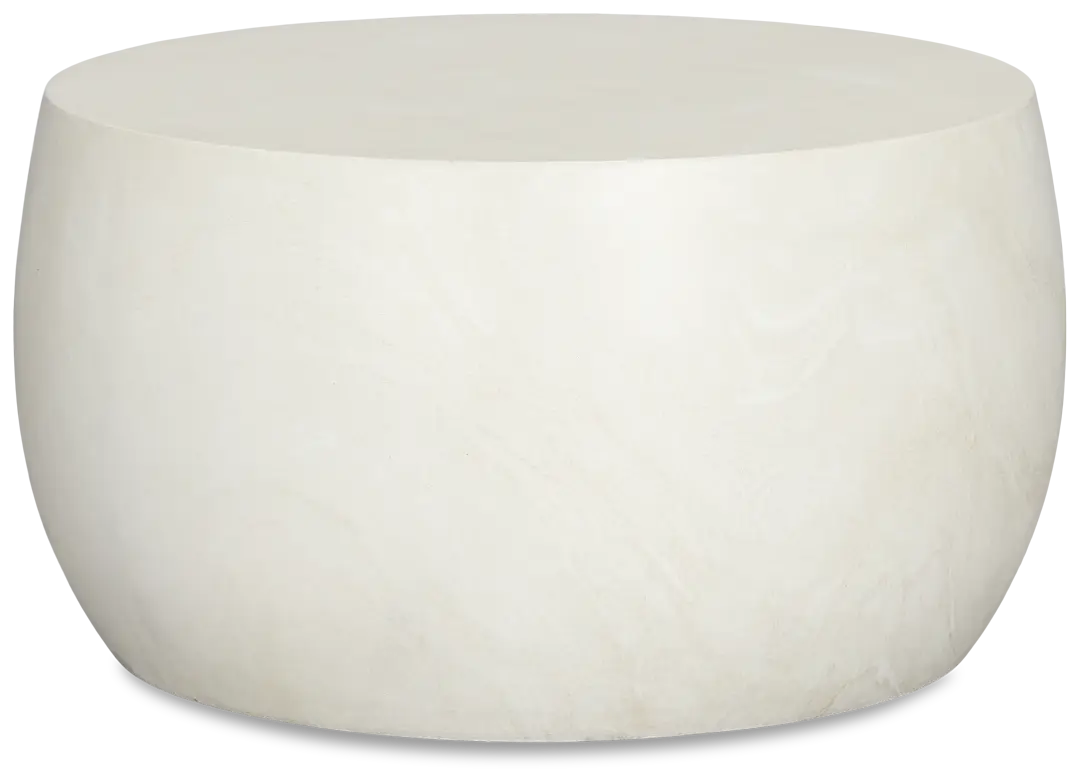 Tai Light Beige Round Coffee Table Tai Light Beige Round Coffee Table