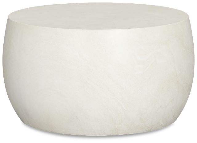Tai Light Beige Round Coffee Table