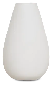 Sela White Medium Vase