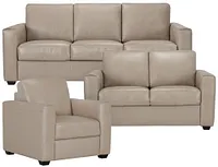 Lane Taupe Lthr/vinyl Living Room