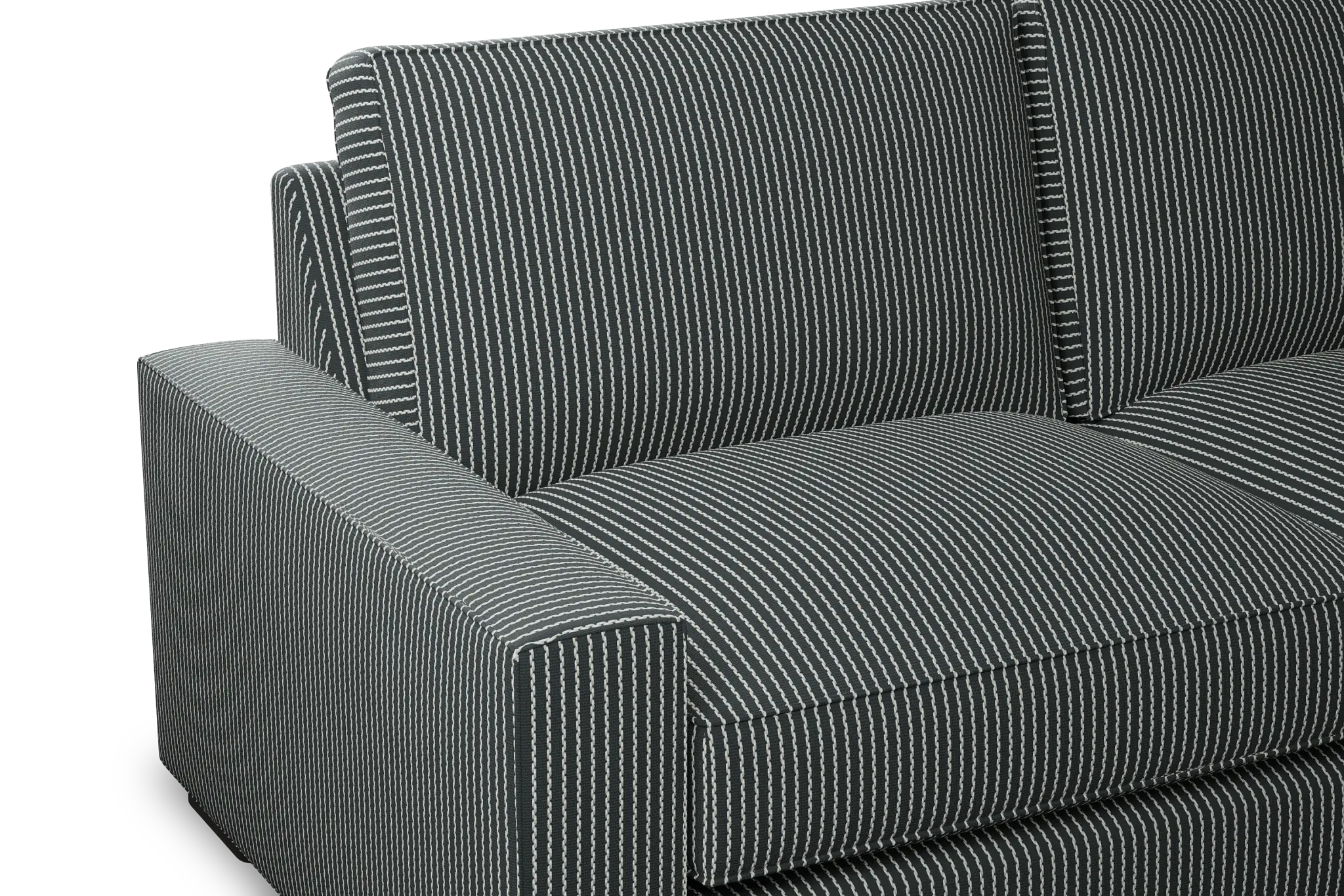 Edgewater Lucy Navy 84" Sofa W/ 2 Cushions Edgewater Lucy Navy 84" Sofa W/ 2 Cushions