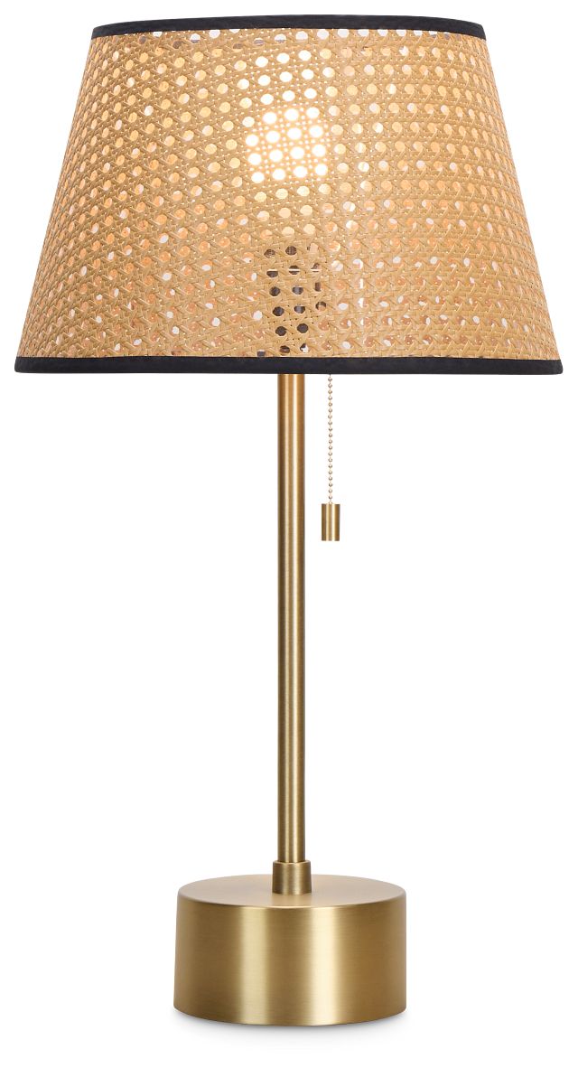 Hazel Gold Marble Table Lamp