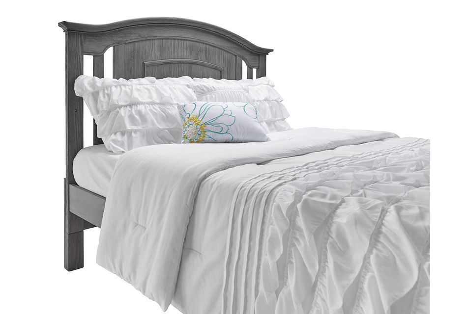 Willowbrook Gray Panel Bed