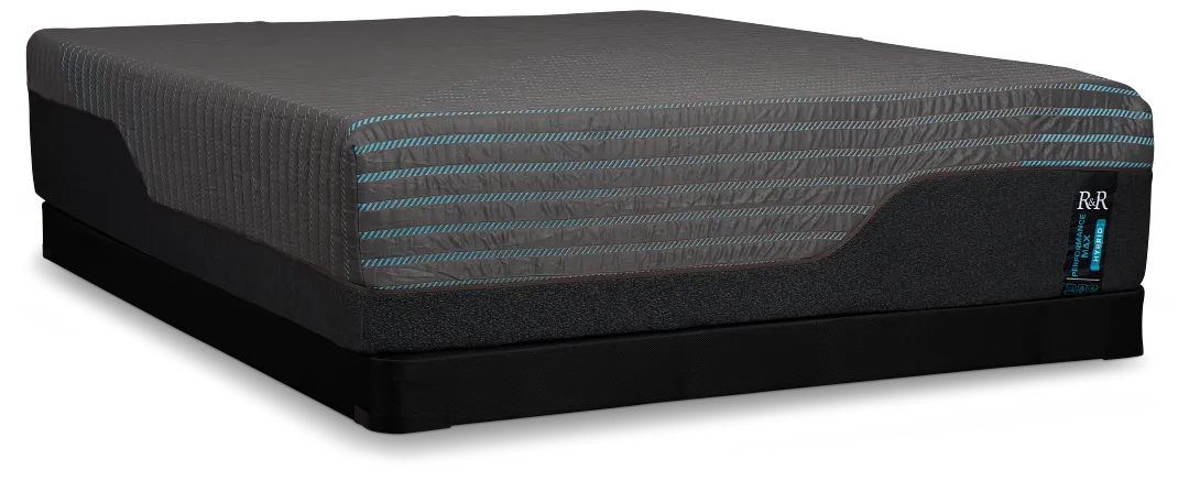 Rest & Renew Performance Max Medium Low-profile Mattress Set