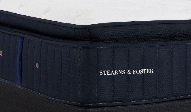 Stearns & Foster Cassatt Euro Plush Pillow Top Mattress Set