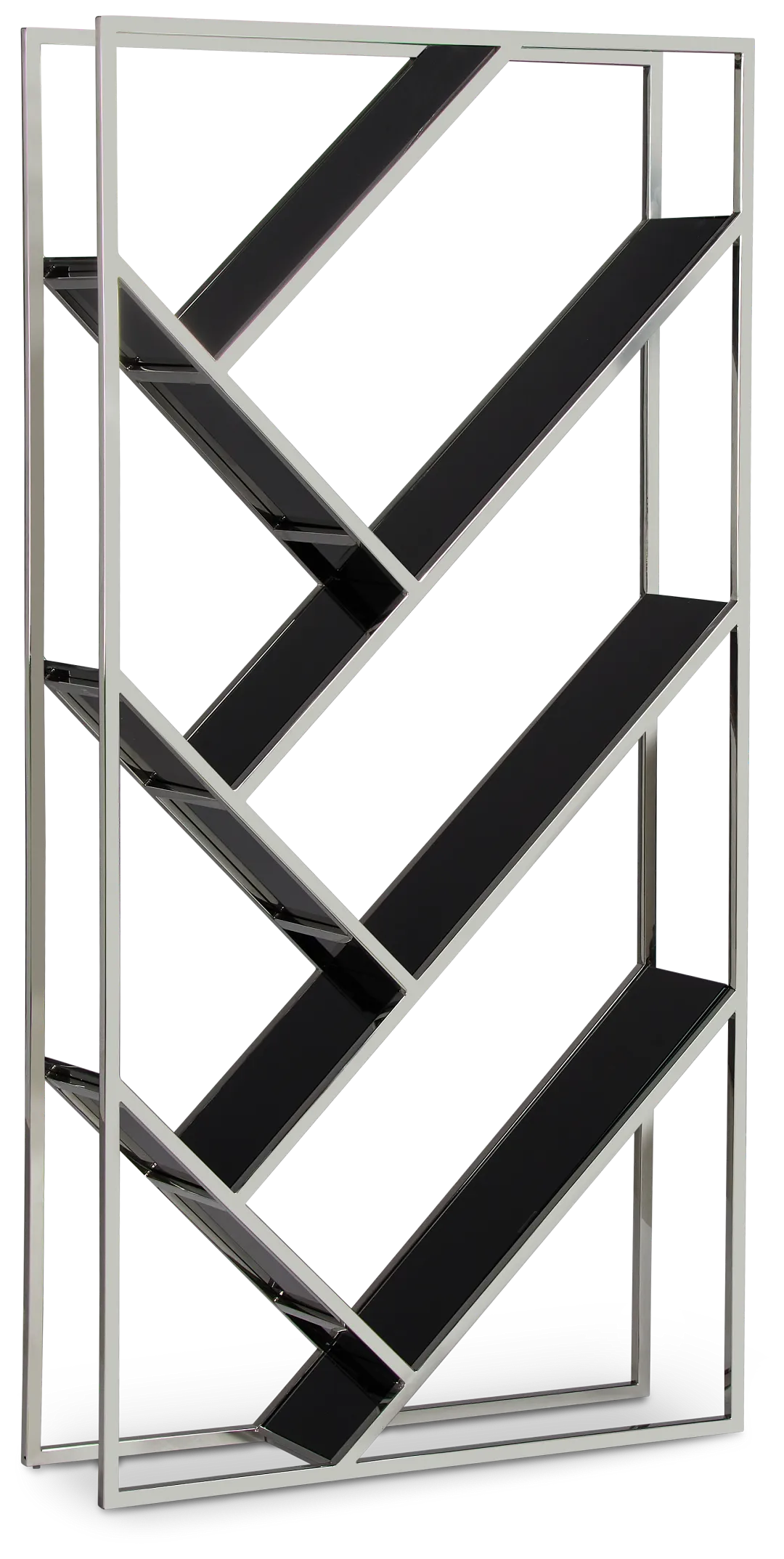 Arrow Black Bookcase