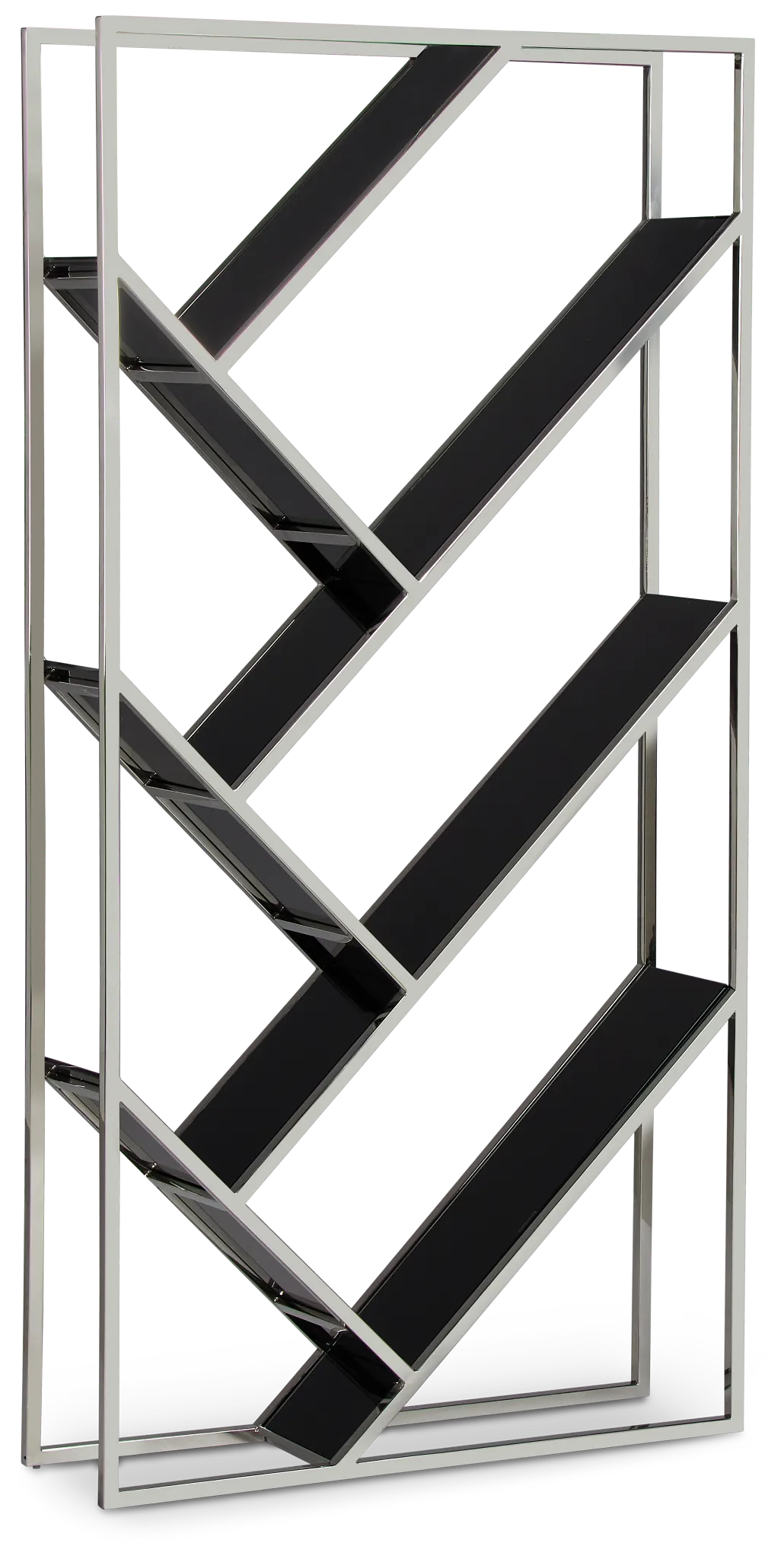 Arrow Black Bookcase