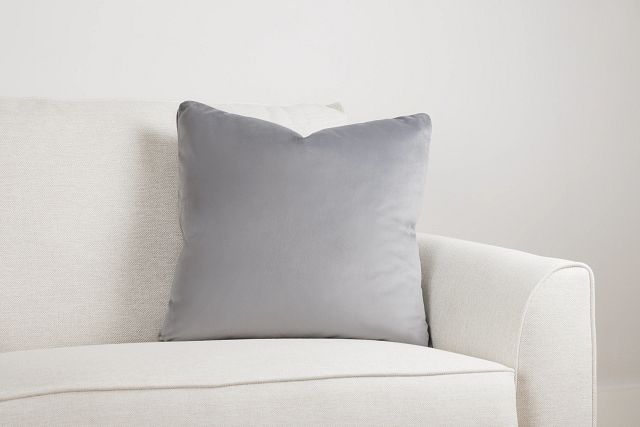 Reign Gray 20" Accent Pillow