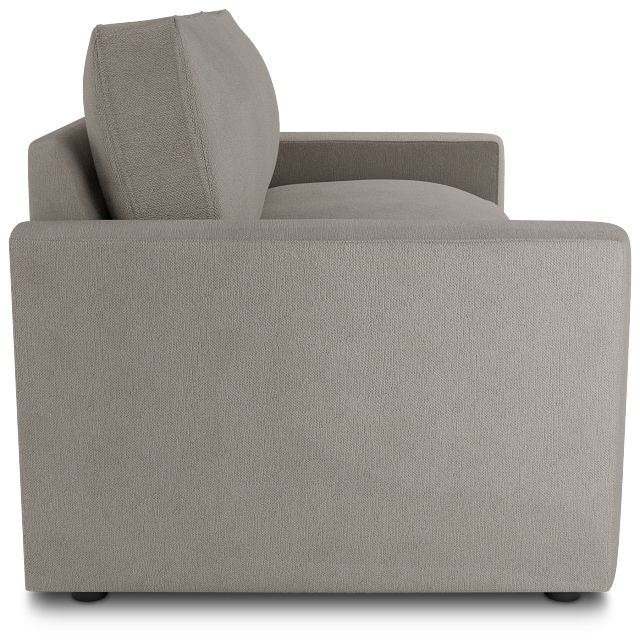 Siesta Revenue Beige Fabric Cooling Memory Foam Sleeper