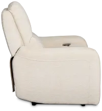 Bennett Light Beige Fabric Power Reclining Loveseat