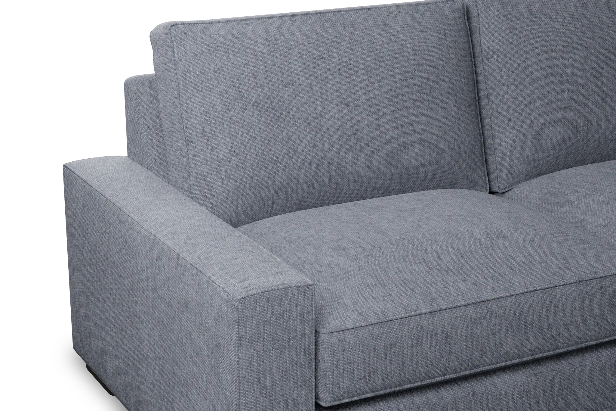 Edgewater Elevation Gray 84" Sofa W/ 2 Cushions Edgewater Elevation Gray 84" Sofa W/ 2 Cushions