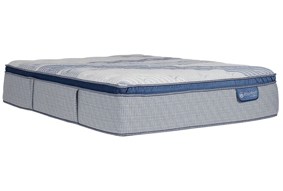 blue fusion 1000 plush pillow top