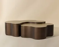 Ellya Bronze Tall Nesting Coffee Table