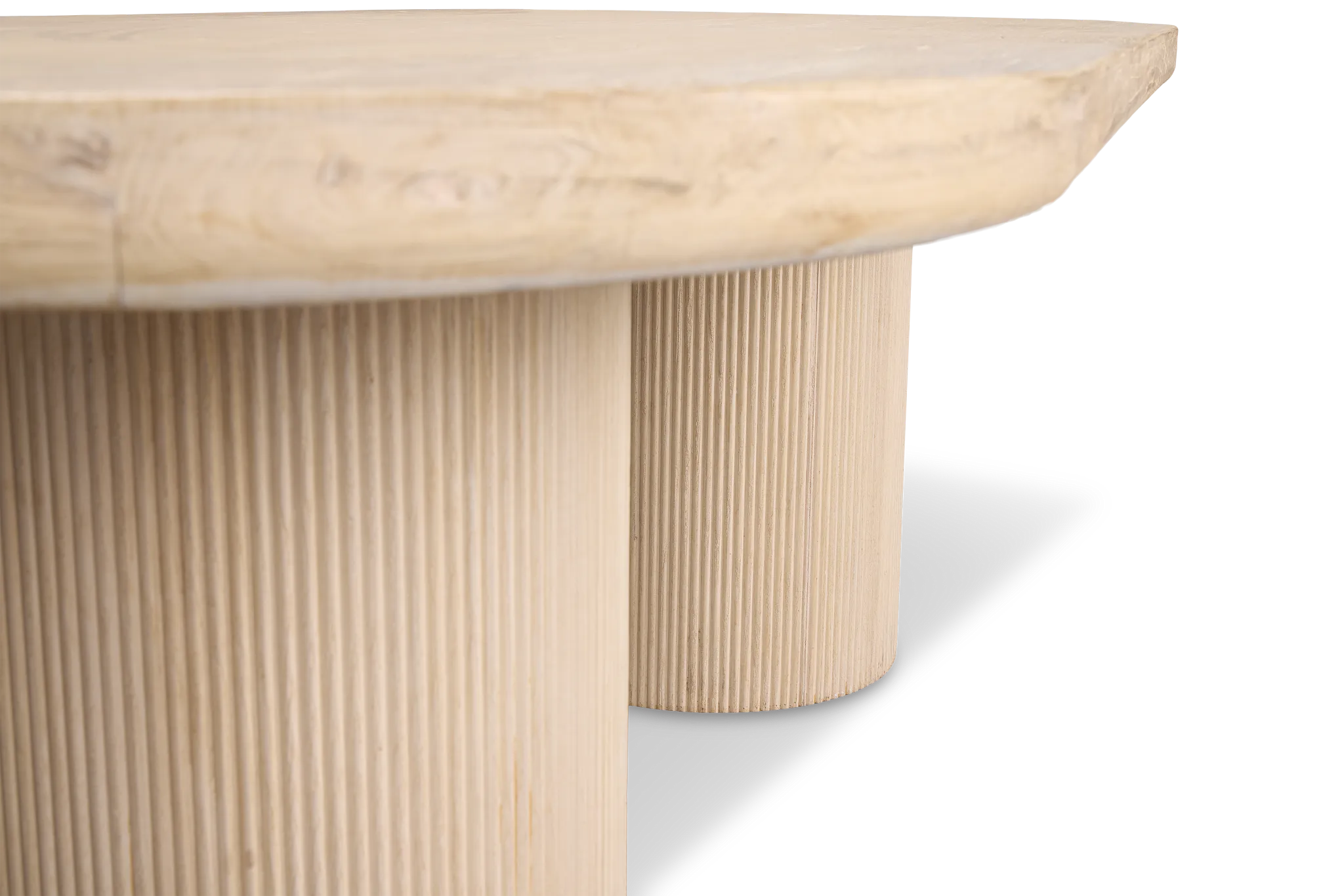 Clayton Light Tone Oval Table