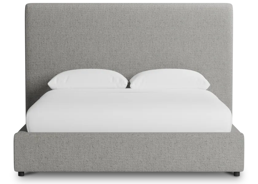 Grayton Linen 54" Upholstered Platform Bed