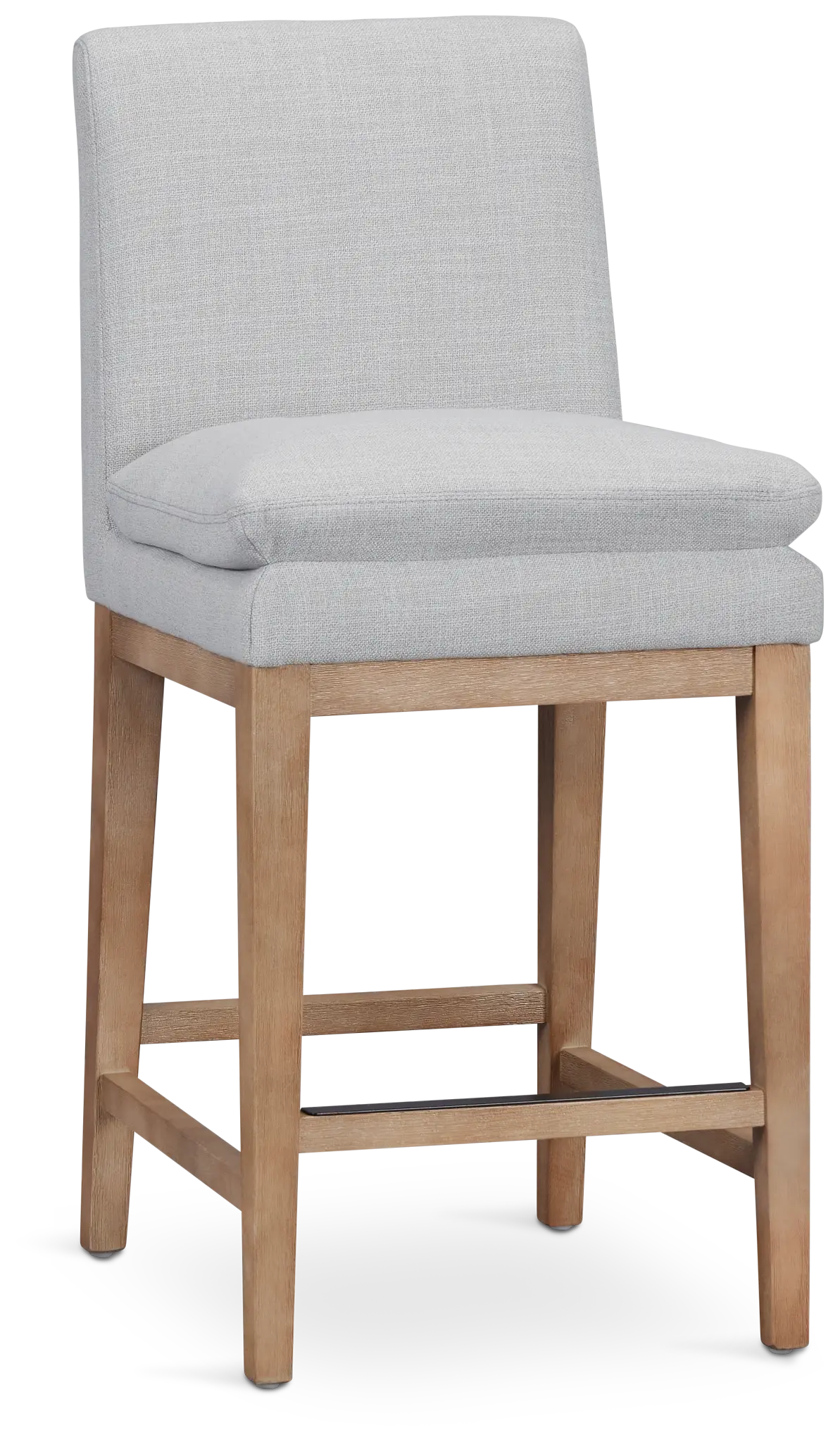 Willow Light Gray Fabric 24" Upholstered Barstool Willow Light Gray Fabric 24" Upholstered Barstool