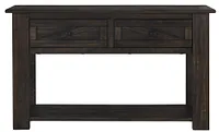 Garrett Dark Tone Storage Sofa Table