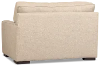 Sinclair Brown Fabric Innerspring Sleeper