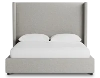Captiva Elevation Khaki 60" Upholstered Shelter Bed