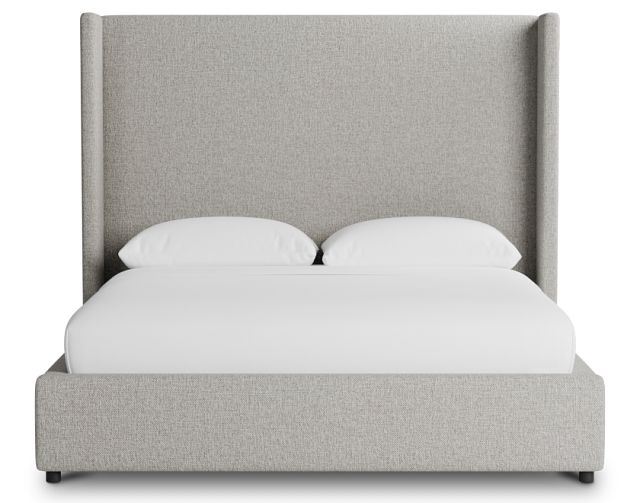 Captiva Elavation Khaki 60" Upholstered Shelter Bed