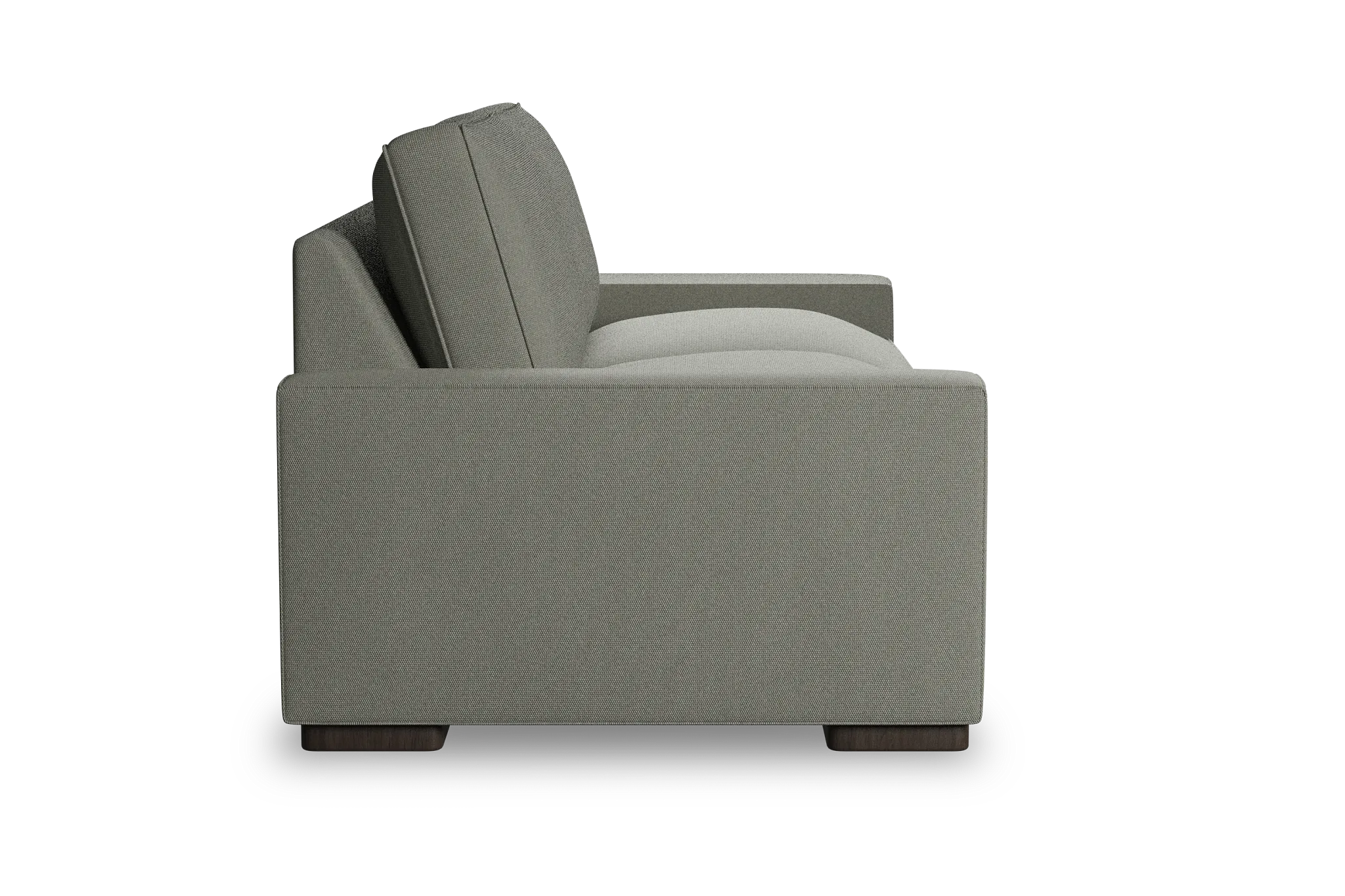 Edgewater Delray Pewter 84" Sofa W/ 2 Cushions