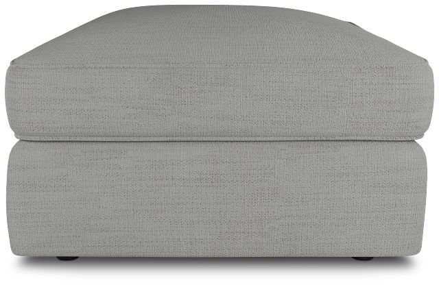 Siesta Maguire Ivory Fabric Ottoman