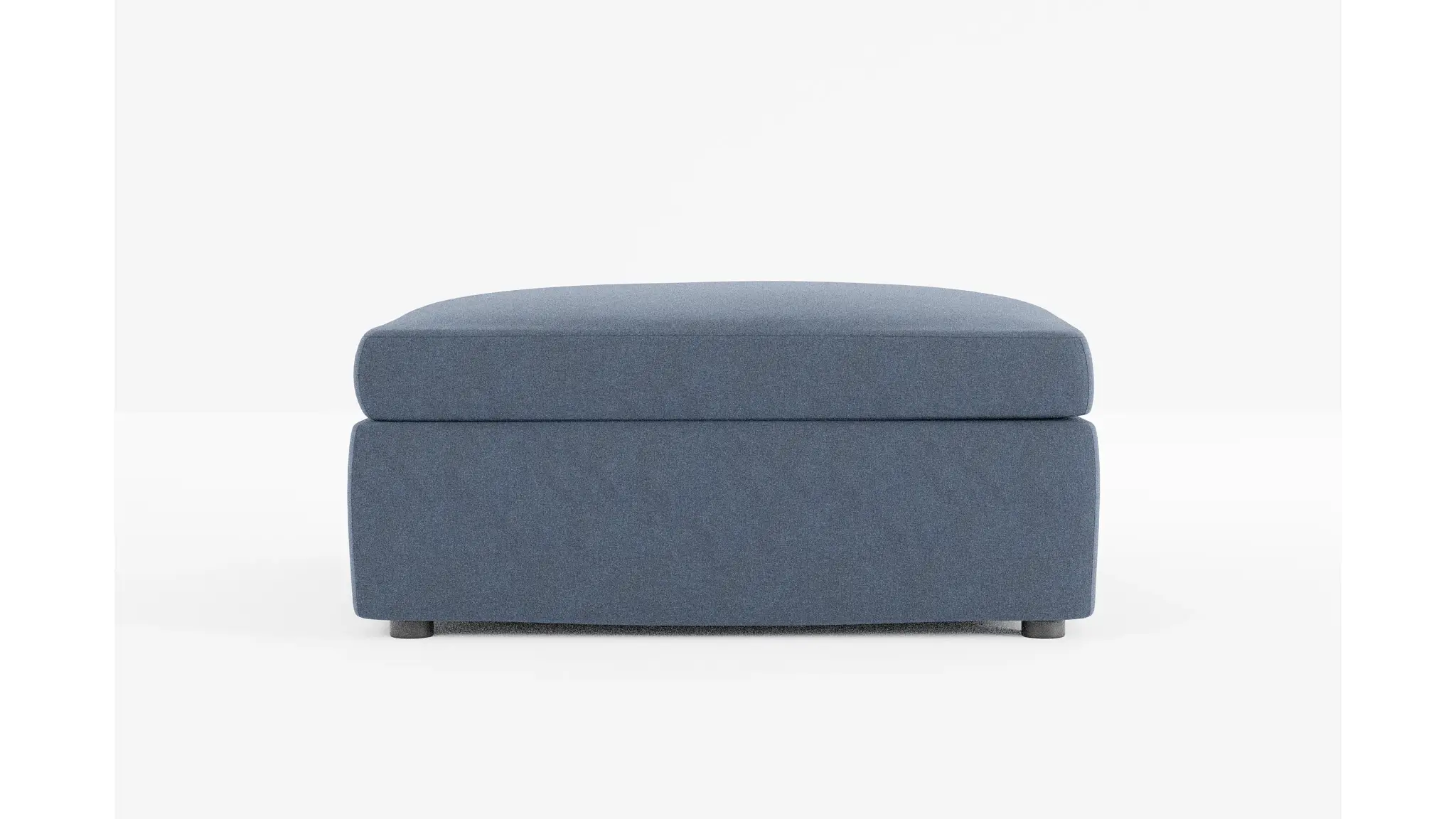 Classic With The Destin Blue Ottoman 