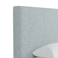 Grayton Natural Beauty Light Blue 54" Upholstered Platform Bed