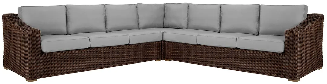 Canyon Dark Brown Gray Large Two-arm Sectional Canyon Dark Brown Gray Large Two-arm Sectional