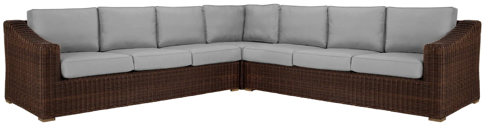 Canyon Dark Brown Gray Large Two-arm Sectional Canyon Dark Brown Gray Large Two-arm Sectional