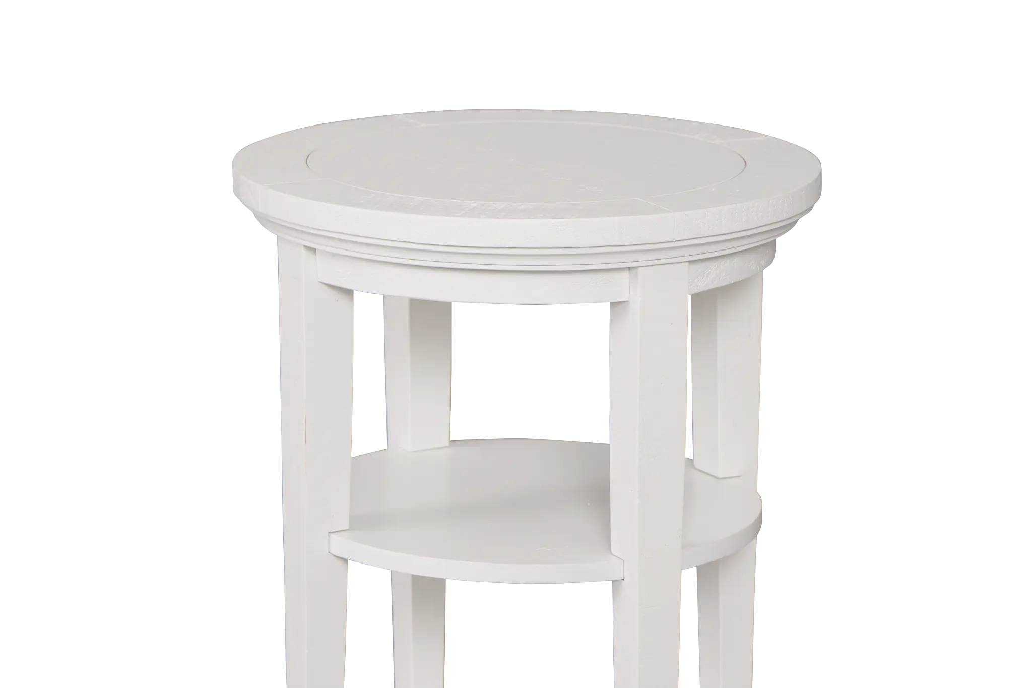 Heron Cove White Round End Table Heron Cove White Round End Table