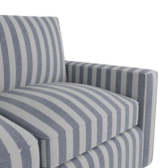 Siesta Sea Lane Dark Blue Fabric Loveseat