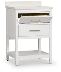 Alden White 24" Single Bathroom Vanity