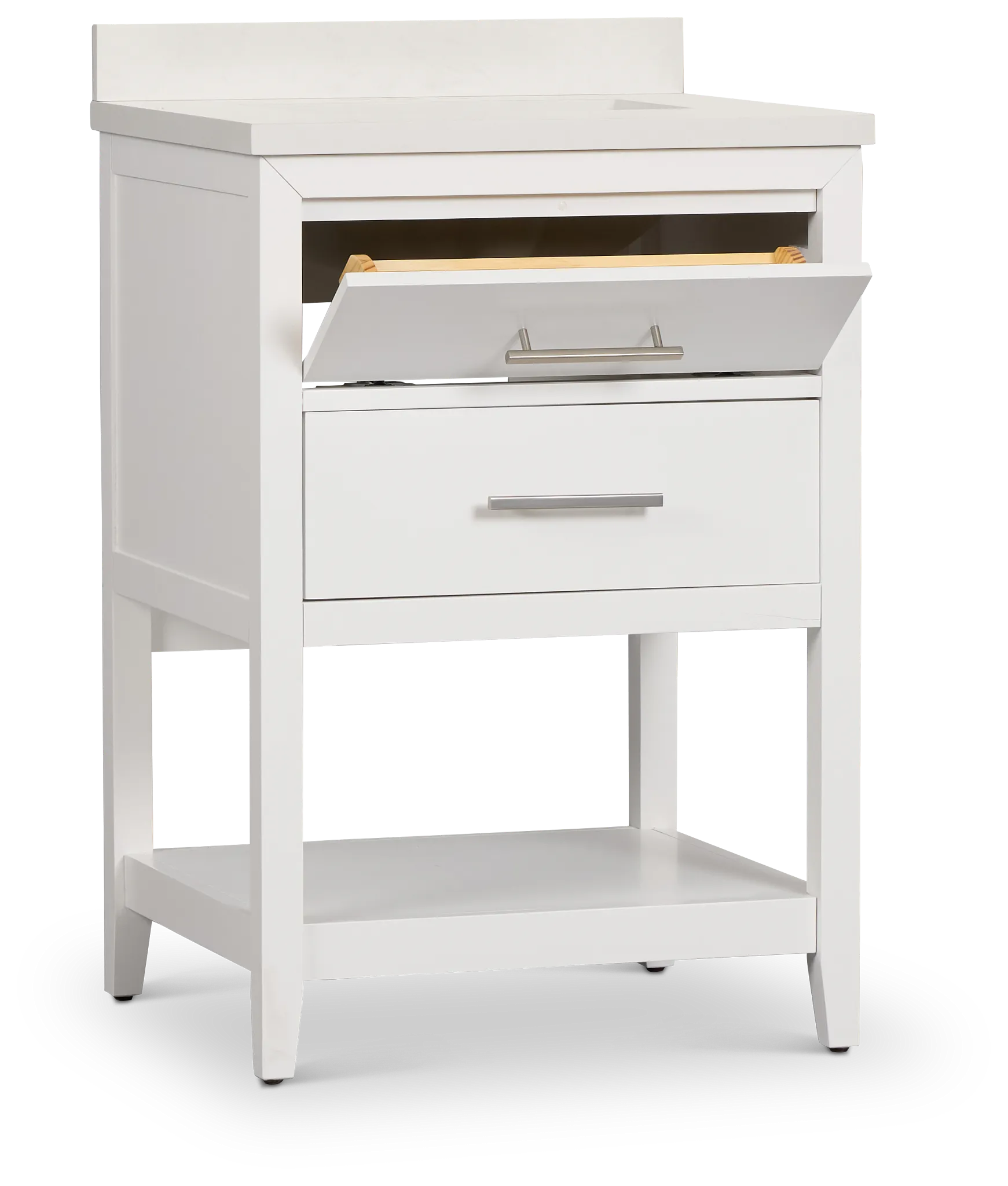 Alden White 24" Single Bathroom Vanity