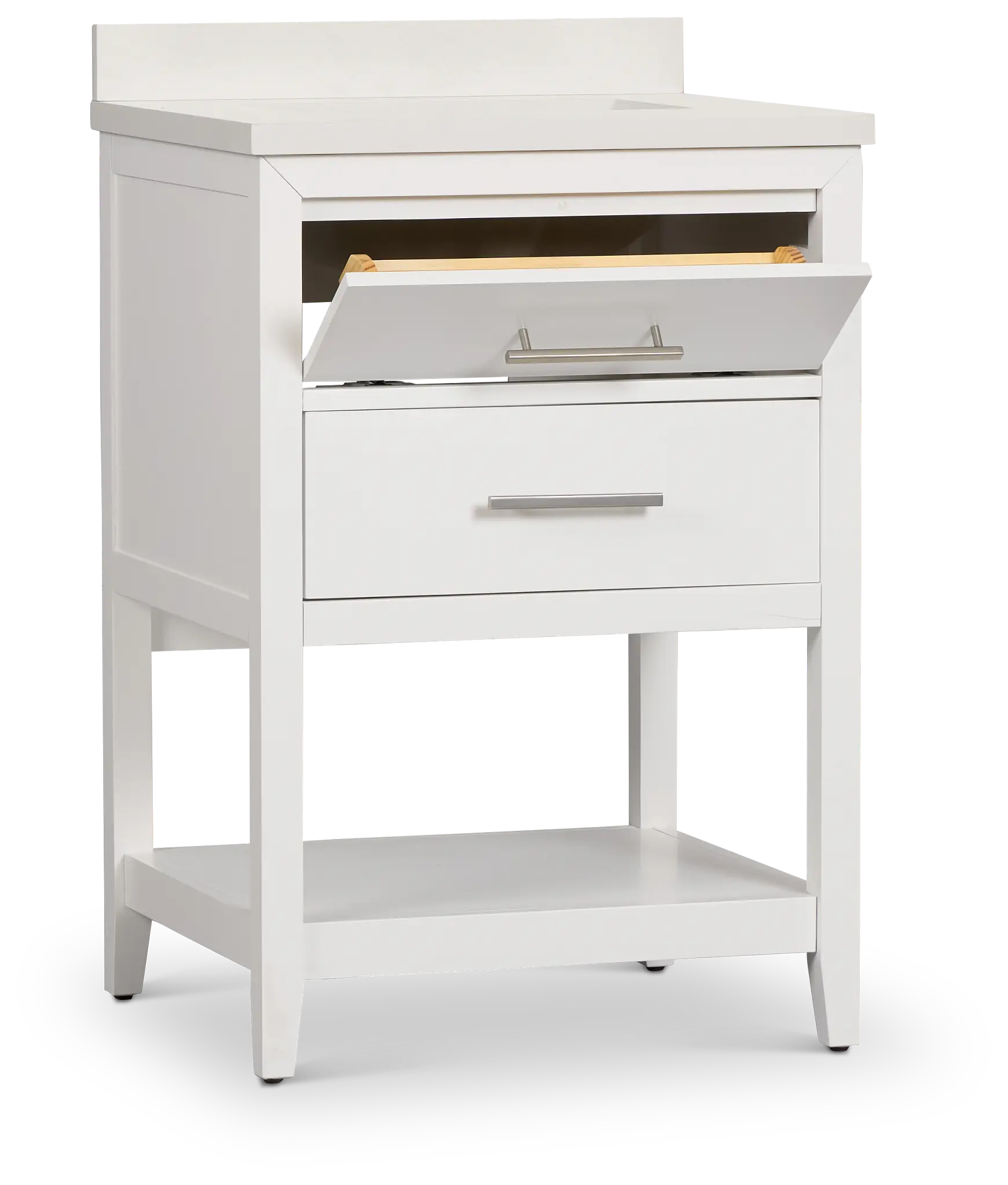 Alden White 24" Single Bathroom Vanity Alden White 24" Single Bathroom Vanity
