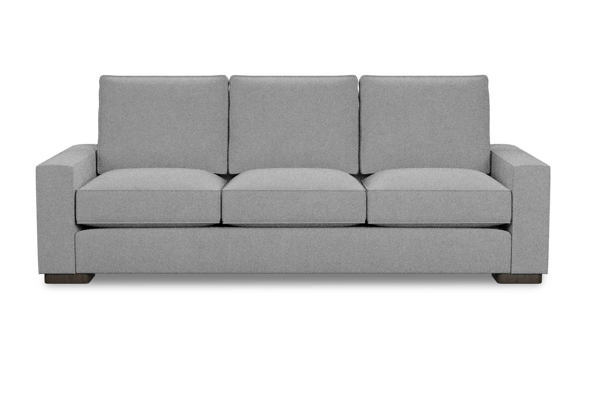 Edgewater Suave Gray 96" Sofa W/ 3 Cushions Edgewater Suave Gray 96" Sofa W/ 3 Cushions