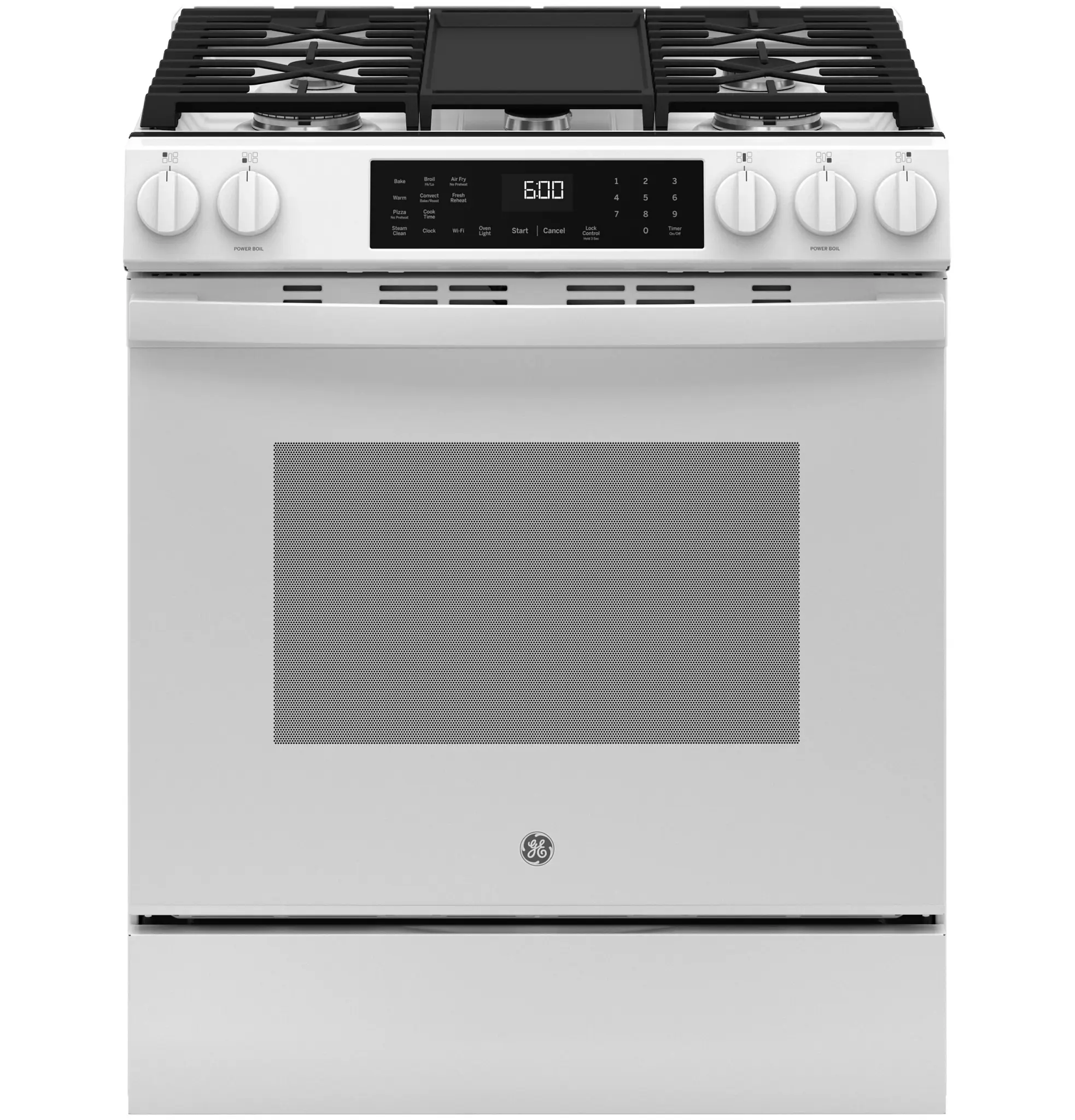 Ge 600 Series White 30" Gas Range Ge 600 Series White 30" Gas Range