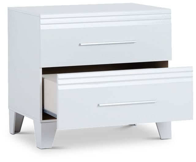 Midtown White Nightstand