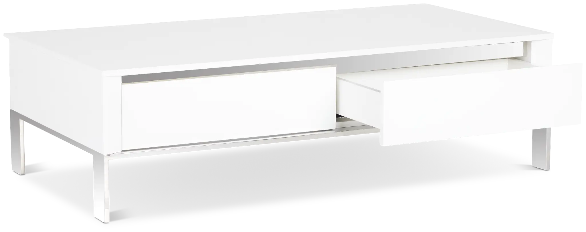 Vancouver White Rectangular Coffee Table Vancouver White Rectangular Coffee Table