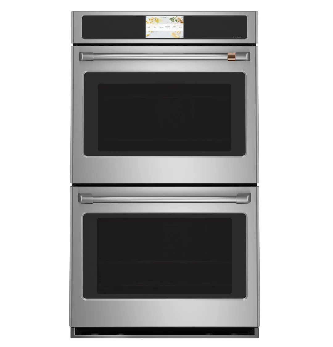 Cafe 90 Series Stainless Steel 30" Double Electric Oven