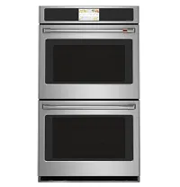 Cafe 90 Series Stainless Steel 30" Double Electric Oven