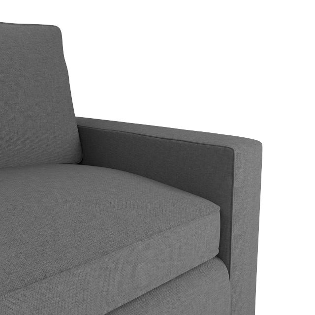 Siesta Suave Gray Fabric Memory Foam Sleeper