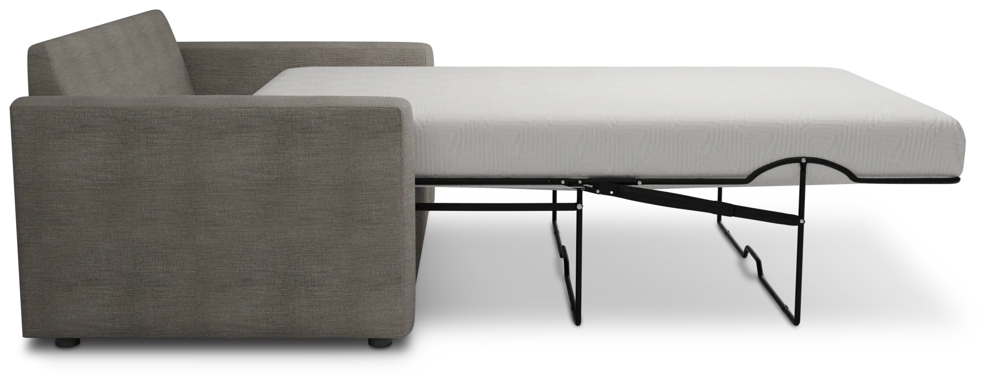 Siesta Victory Gray Fabric Cooling Memory Foam Sleeper