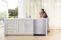 Bosch 800 Series Stainless Steel 24" Built In Dishwasher