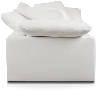 Nixon White Fabric Sofa